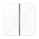 JUNG - Tastensatz 3fach, F40, Serie CD, alpinweiss