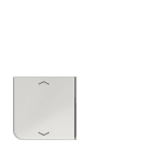 JUNG - Taste 4fach, 2+3, mit Pfeilsymbolen, F40, Serie CD, lichtgrau