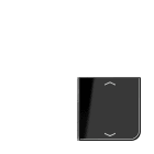 JUNG - Taste 4fach, 1+4, mit Pfeilsymbolen, F40, Serie CD, schwarz