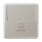 JUNG - Hotelcard-Schalter (ohne Taster-Einsatz), Serie CD, platin