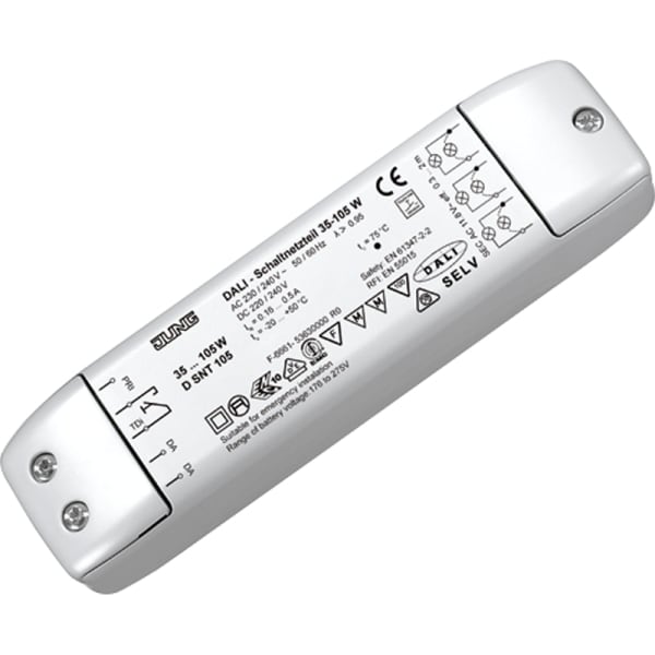 JUNG - DALI-Schaltnetzteil für NV-Halogenlampen