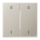 JUNG - EnOcean Funk-Wandsender 4-kanalig, Symbole 0 I, Serie LS, Edelstahl