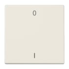 JUNG - EnOcean Funk-Wandsender 2-kanalig, Symbole 0 I, Serie LS, weiss