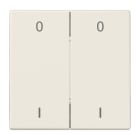 JUNG - EnOcean Funk-Wandsender 4-kanalig, Symbole 0 I, Serie LS, weiss