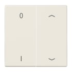 JUNG - EnOcean Funk-Wandsender 4-kanalig, Symbole 0 I und Pfeil, Serie LS, weiss