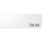 JUNG - Grossflächenwippe (70 x 212,4 mm), Text Tür auf, waagerecht, (lackierter edst)