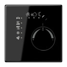 JUNG - KNX Stetigregler mit integrierter Tasterschnittstelle 4fach, Serie LS, schwarz