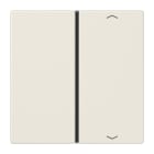 JUNG - Taste 1fach, mit Pfeilsymbolen, F40, Serie LS, weiss