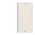 JUNG - Taste 2fach, mit Pfeilsymbolen, F40, Serie LS, weiss