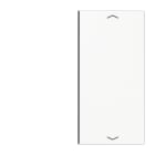 JUNG - Taste 2fach, mit Pfeilsymbolen, F40, Serie LS, alpinweiss