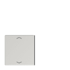 JUNG - Taste 4fach, 2+3, mit Pfeilsymbolen, F40, Serie LS, lichtgrau