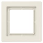 JUNG - Rahmen 1fach, senkrechte und waagerechte Montage, Duroplast, LS-DESIGN, weiss