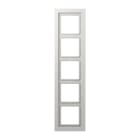 JUNG - Rahmen 5fach, Duroplast, LS-DESIGN, lichtgrau