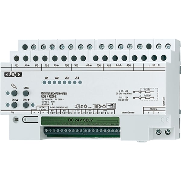 JUNG - LED-Universal-Dimmstation 4fach