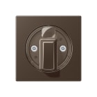 JUNG - Abdeckung für Drehschalter, Serie A, mokka