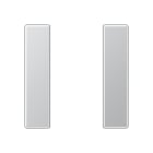 JUNG - Tastensatz 1fach, F50, Serie A, aluminium