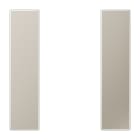 JUNG - Tastensatz 1fach, F50, Serie LS, Edelstahl