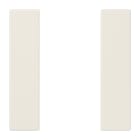 JUNG - Tastensatz 1fach, F50, Serie LS, weiss