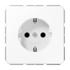 JUNG - SCHUKO Steckdose, 16 A 250V ~, Duroplast, Serie CD, alpinweiss