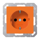 JUNG - SCHUKO Steckdose, 16 A 250V ~, Thermoplast, Serie AS/A, orange (für ZSV)
