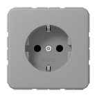 JUNG - SCHUKO Steckdose, 16 A 250V ~, Thermoplast, Serie CD, grau