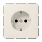 JUNG - SCHUKO Steckdose, 16A 250V ~, SAFETY+, Thermoplast, Serie CD, weiss
