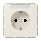 JUNG - SCHUKO Steckdose, 16 A 250V ~, mit Schriftfeld, Thermoplast, Serie CD, weiss
