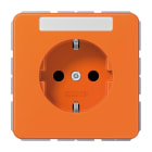 JUNG - SCHUKO Steckdose, 16A 250V ~, Serie CD, orange (für ZSV)