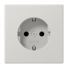 JUNG - SCHUKO Steckdose, 16A 250V ~, SAFETY+, Duroplast, Serie LS, lichtgrau