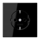JUNG - SCHUKO Steckdose, 16 A 250V ~, Duroplast, Serie LS, schwarz