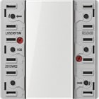 JUNG - Tastsensor-Modul 24 V AC/DC, 20 mA 3-kanalig, 6 Schaltpunkte, Serie LS