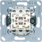 JUNG - Multi-Switch, volle Wippe, Taster 2x2 Schliessern, Nullstellung, 10A 250V ~