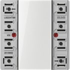 JUNG - Tastsensor-Modul 24 V AC/DC, 20 mA 2-kanalig, 4 Schaltpunkte, Serie LS