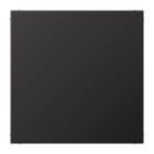 JUNG - Blind-Abdeckung (gerastet), Alu lackiert, Serie LS, dark (lackiertes Aluminium)