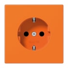 JUNG - SCHUKO Steckdose, 16 A 250V ~, Thermoplast, Serie LS, orange (für ZSV)