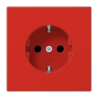 JUNG - SCHUKO Steckdose, 16 A 250V ~, Thermoplast, Serie LS, rot