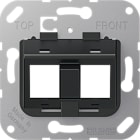 JUNG - Montageadapter 30°, Brand-Rex, 2fach