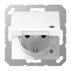 JUNG - SCHUKO Steckdose, 16A 250V ~, Funktionsanzeige Klappdeckel, Thermoplast