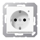 JUNG - SCHUKO-Steckdose mit LED-Orientierungslicht, 16A 250V ~ Thermoplast, Serie AS/A