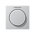 JUNG - Abdeckung mit Lichtleiter für KNX Drehsensor, Serie A, aluminium