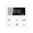 JUNG - Timer Standard mit Display, Serie AS/A, alpinweiss