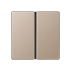 JUNG - Tastensatz 1fach, F40, Serie A, champagner