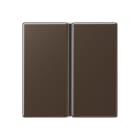 JUNG - Tastensatz 1fach, F40, Serie A, mokka