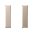 JUNG - Tastensatz 1fach, F50, Serie A, champagner