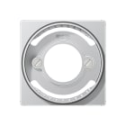 JUNG - Abdeckung für Lichtsignale, Thermoplast lackiert, Serie AS/A, aluminium