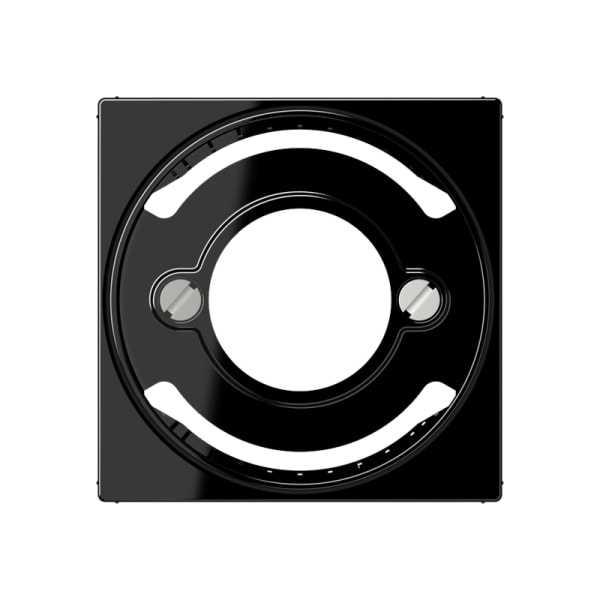 JUNG - Abdeckung für Lichtsignale, Thermoplast, Serie AS/A, schwarz