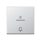JUNG - Hotelwippe, Aussenstelle, Symbole Nicht stören und Klingel, Serie A, aluminium