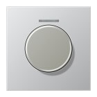 JUNG - Abdeckung mit Lichtleiter für KNX Drehsensor, Serie LS, Aluminium