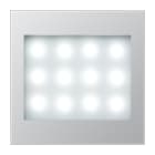JUNG - LED-Leselicht, Serie LS, Aluminium