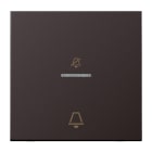 JUNG - Hotelwippe, Aussenstelle, Symbole Nicht stören und Klingel, dark